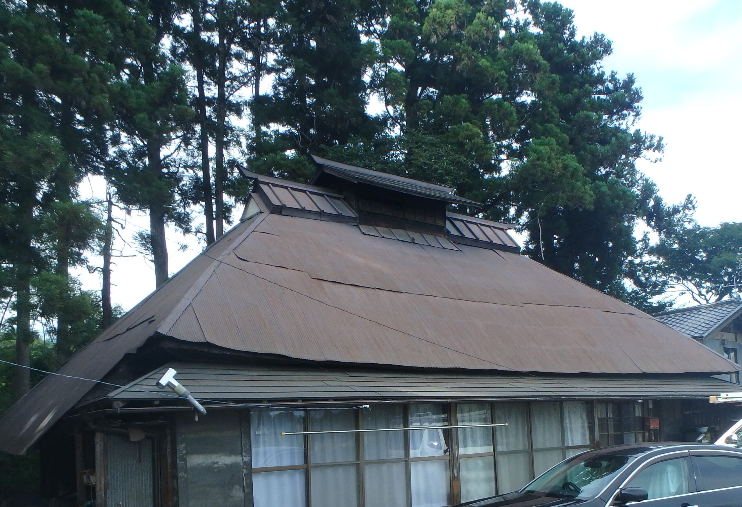 波板屋根リフォーム