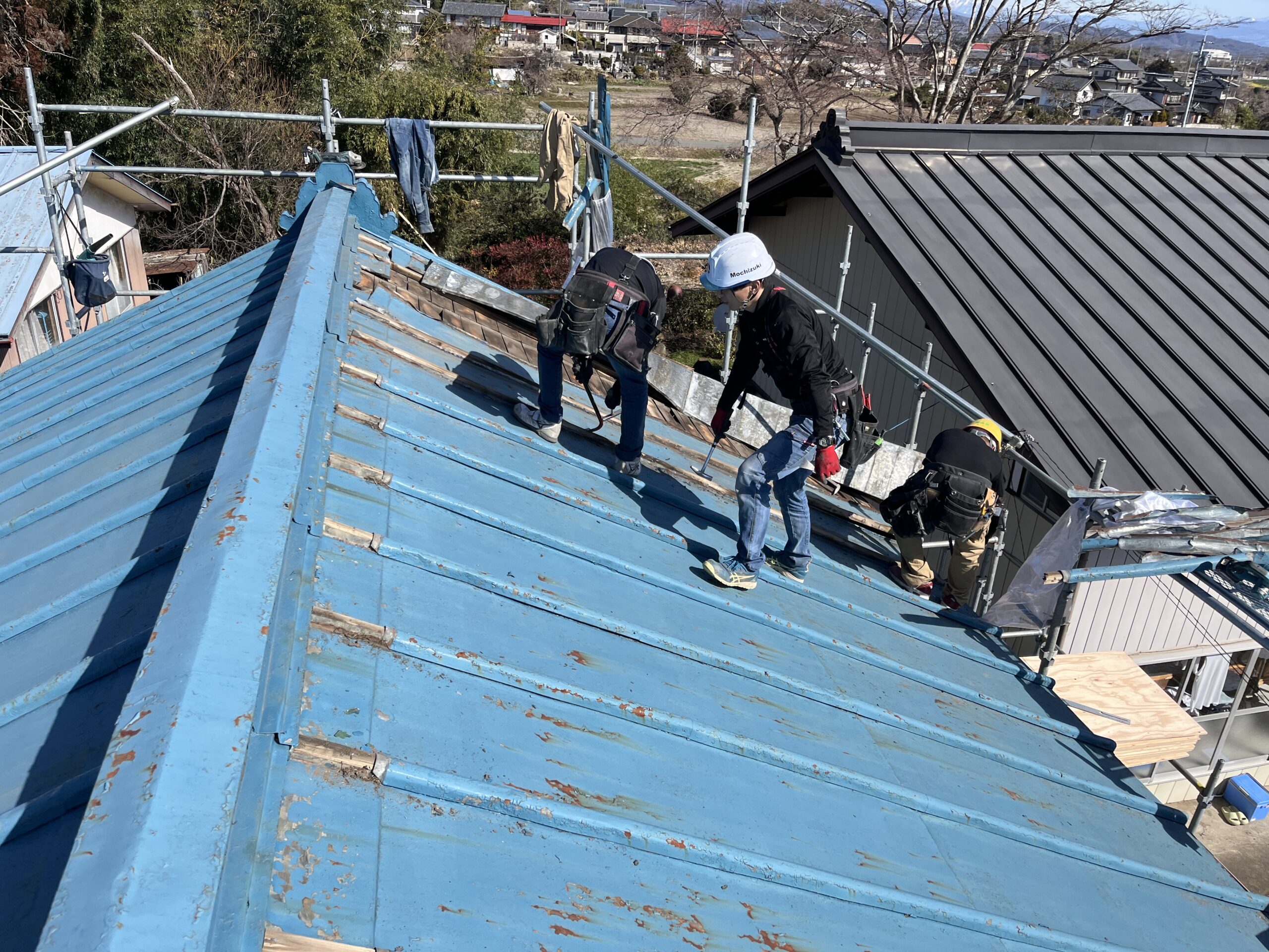 築80年　倉の屋根修繕工事　施工前